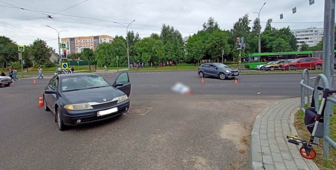 СК раскрыл подробности ДТП в Могилеве, где легковушка насмерть сбила женщину на пешеходном переходе