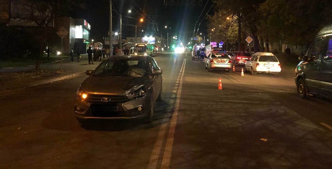 В Могилеве легковушка сбила пешехода — тот переходил дорогу в неположенном месте и был пьян