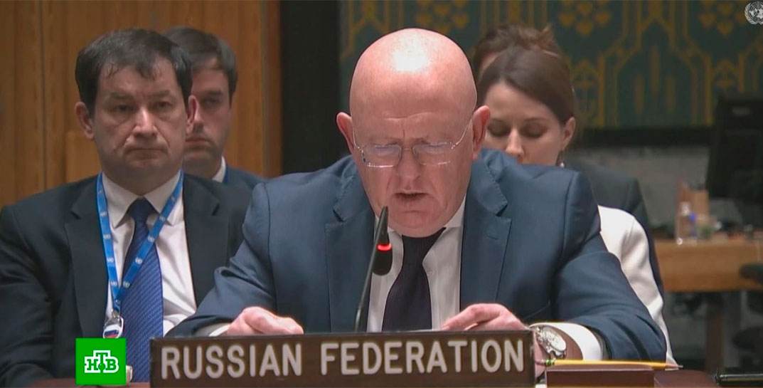 Представитель РФ при ООН Небензя рассказал об американском дроне, переносящем комаров, зараженных опасными вирусами