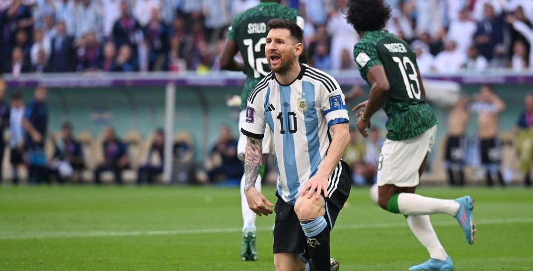 Аргентина сенсационно проиграла Саудовской Аравии в матче Чемпионата мира по футболу