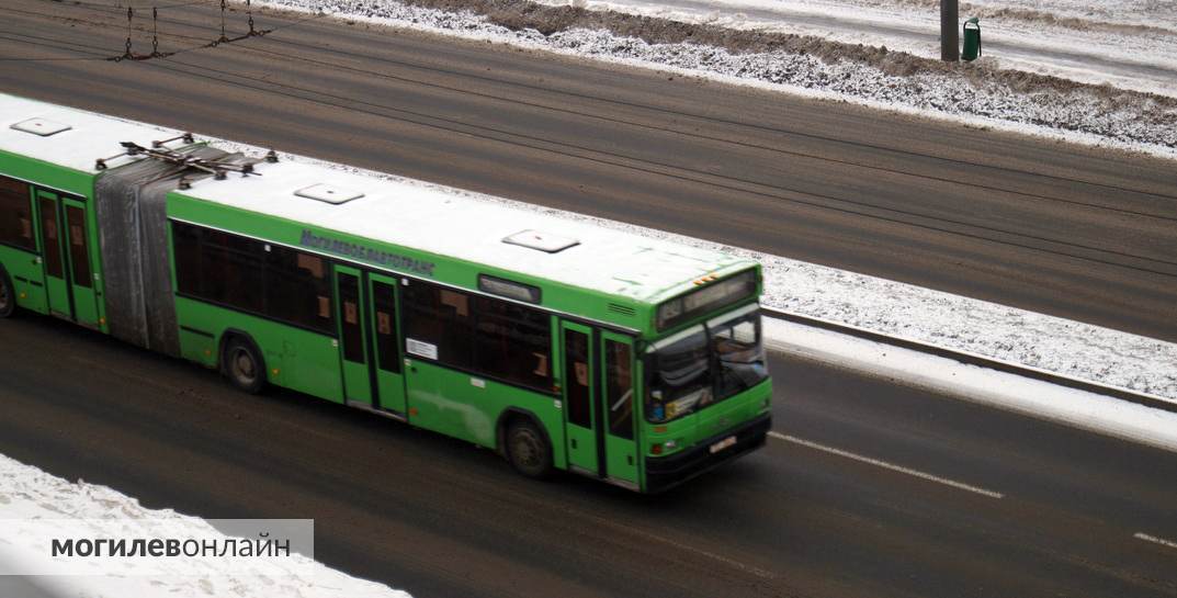 В Могилеве в тестовом режиме изменится схема движения автобуса № 26