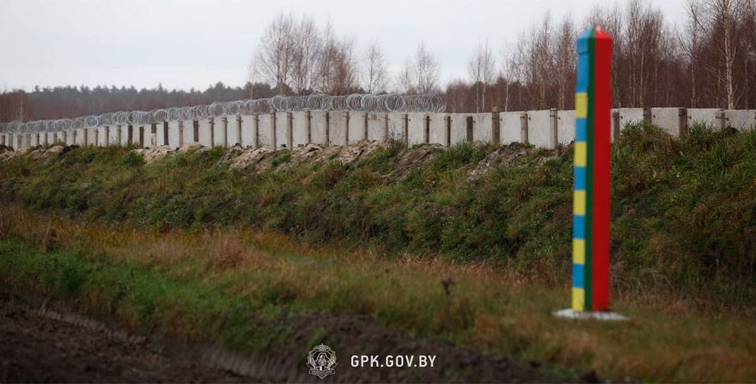 ГПК показал, что представляет собой украинское заграждение на границе с Беларусью