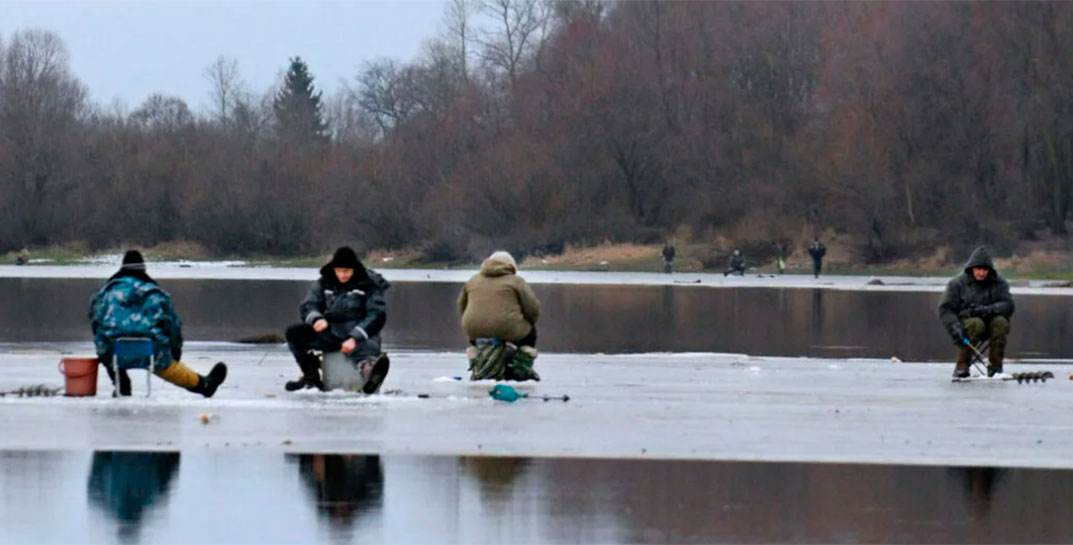 В Могилевской области запрещено выходить на водоемы, пока толщина льда не достигнет 7 см