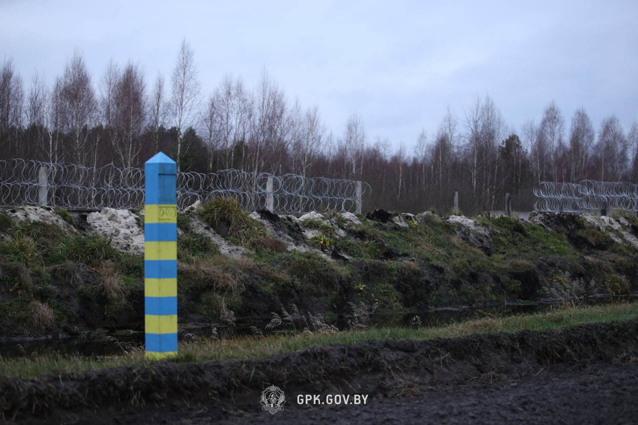 ГПК показал, что представляет собой украинское заграждение на границе с Беларусью