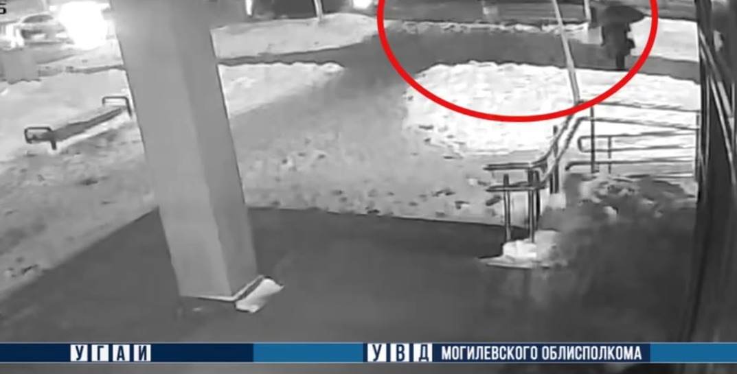 В Могилеве водитель такси на пешеходном переходе сбил девушку и уехал
