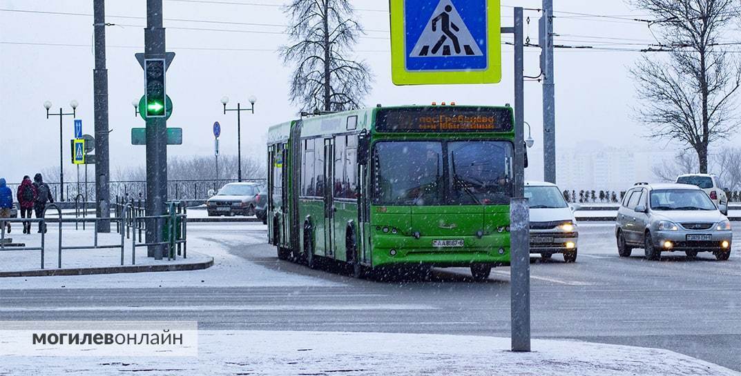 Стало известно, как будут работать пригородные автобусы Могилева на Новый год