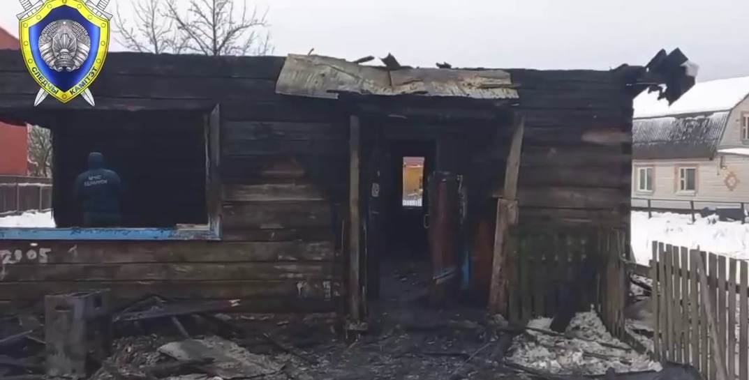 В Житковичах на пожаре погибли два маленьких ребенка