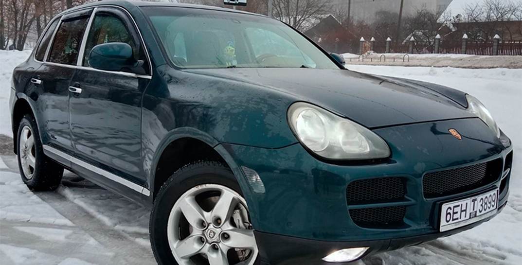 В Могилеве продают Porsche Cayenne с… 1,9 TDI. Откуда в машине взялся этот мотор?