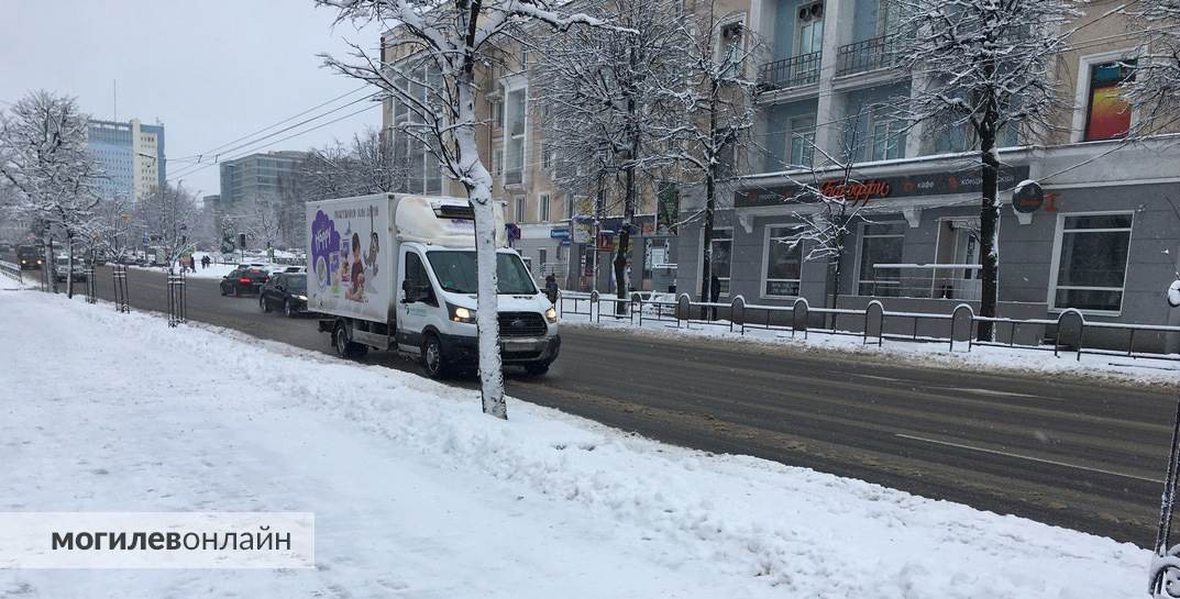 Снег и гололед. Погода в Могилеве на 11 января