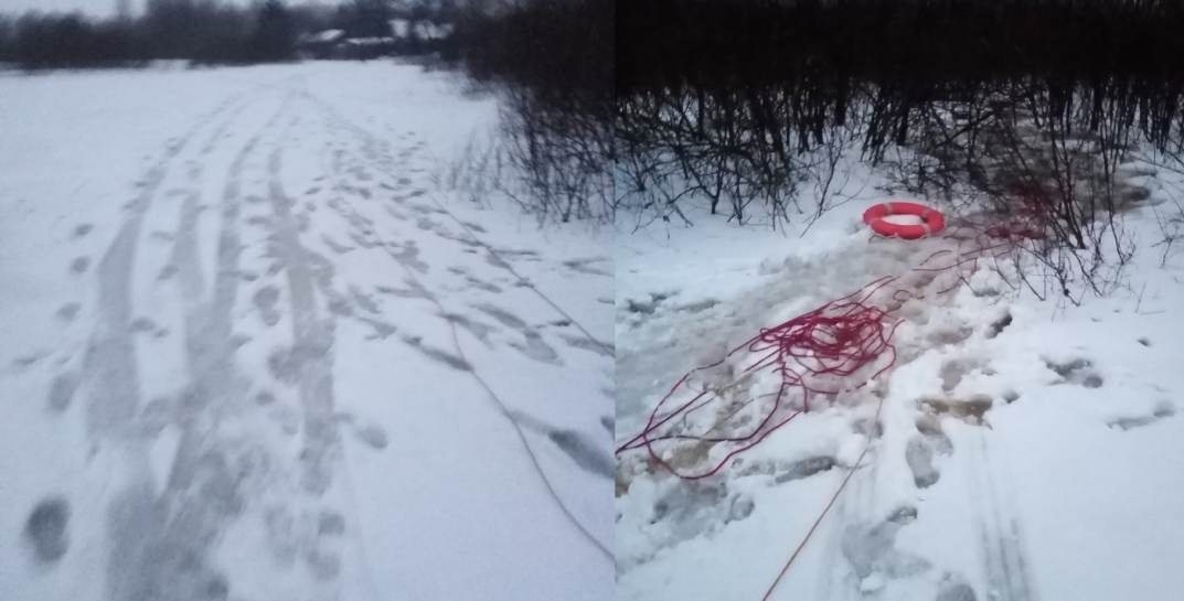 В Быховском районе рыбак провалился под лед