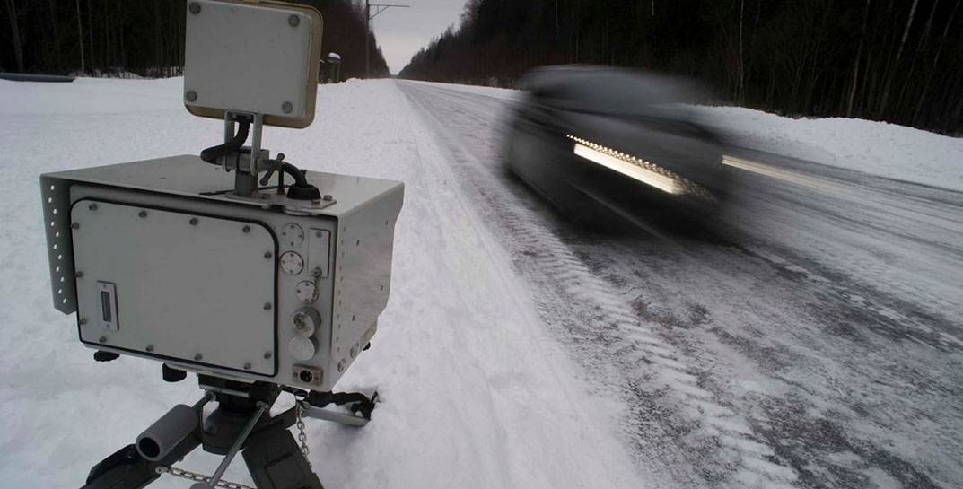 Работа мобильных датчиков контроля скорости в Могилеве и области в воскресенье, 29 января