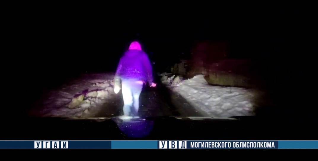 В Горецком районе во время погони пьяный водитель на ходу выпрыгнул из машины, когда в ней оставались трое пассажиров