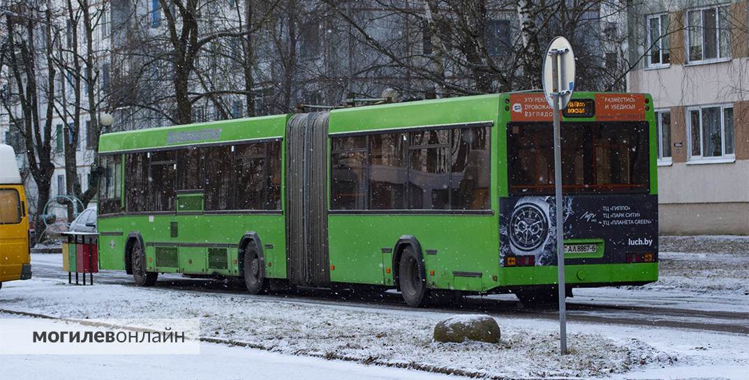 В Могилеве изменят расписание движения автобуса № 24 в будние дни