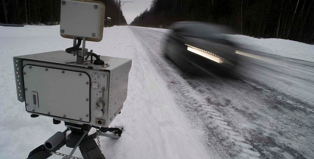 Места установки датчиков контроля скорости в Могилеве и области 6 января