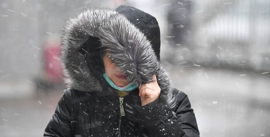 До +5, снег с дождем и резкий порывистый ветер. Погода в Могилеве на среду, 18 января