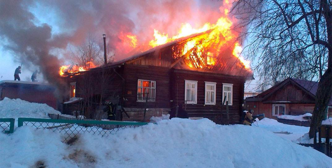 В агрогородке Дашковка под Могилевом на пожаре погиб мужчина