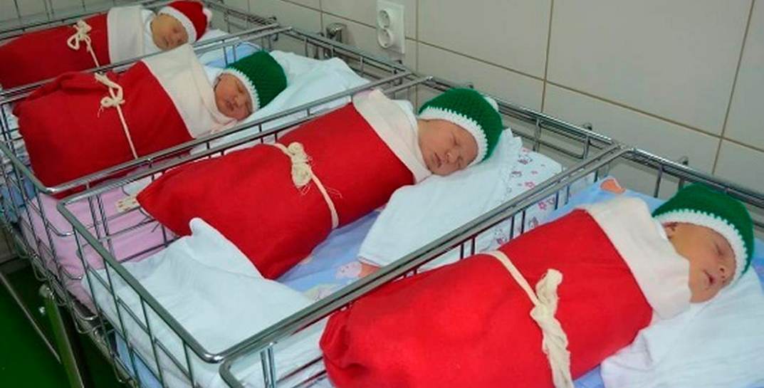 Первая в Беларуси «новогодняя» девочка родилась в Бобруйском роддоме
