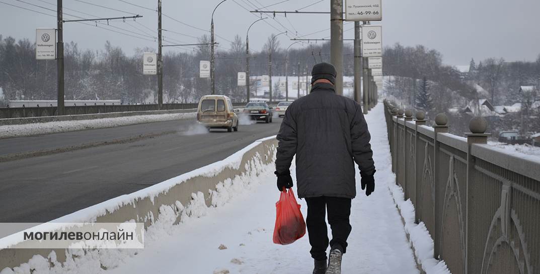 Небольшой минус и снег. Погода в Могилеве на первый день последнего месяца зимы