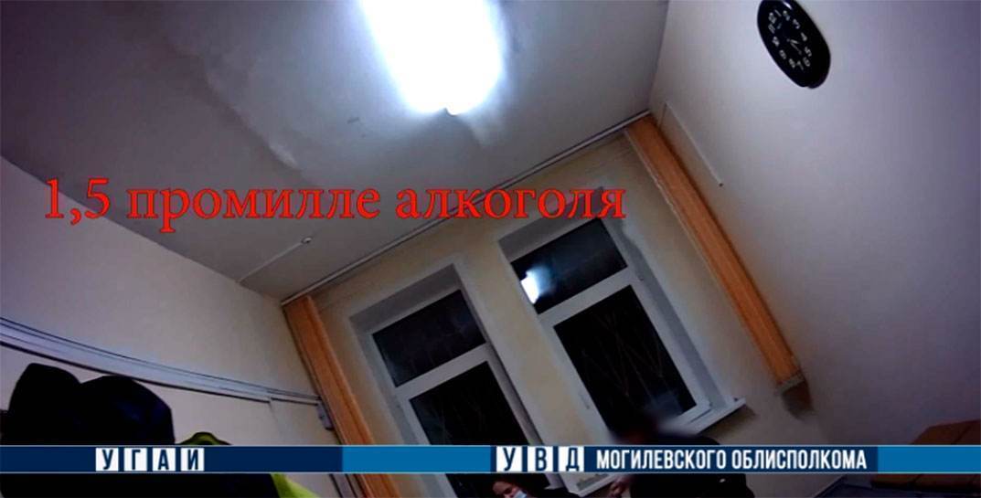 Пьяного водителя задержали в Могилеве