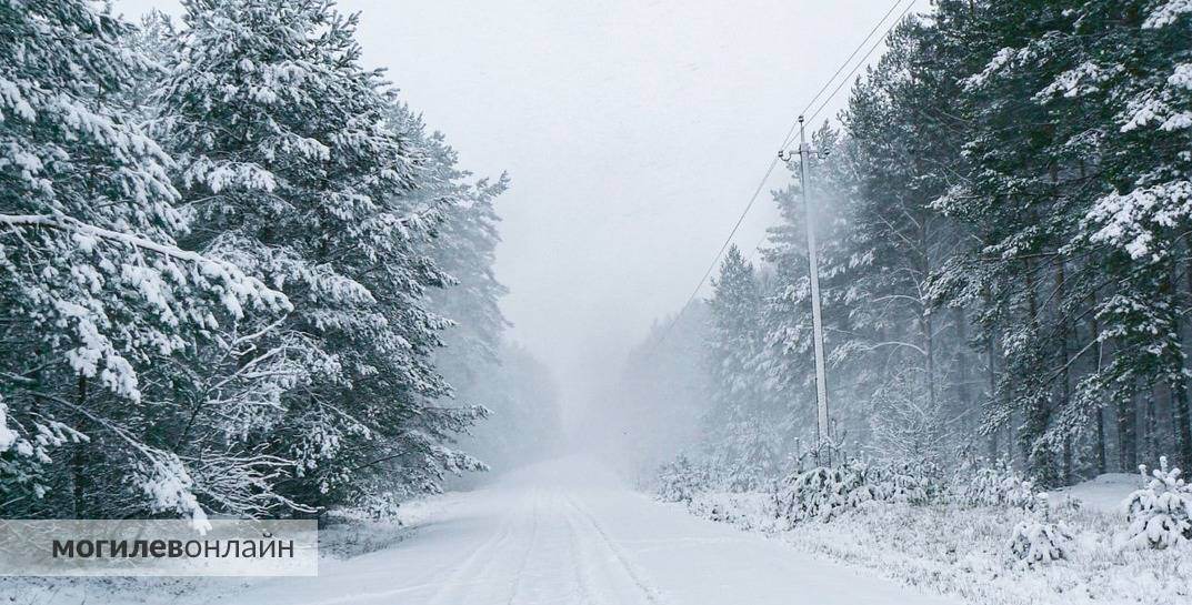 Похолодание до −23°С. Погода в Могилевской области на неделю