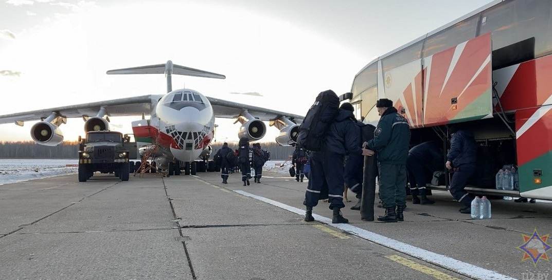 В Турцию отправилась вторая группа белорусских спасателей