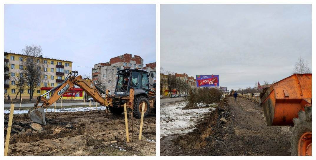 На улице Островского проводятся работы — а что именно там делают?