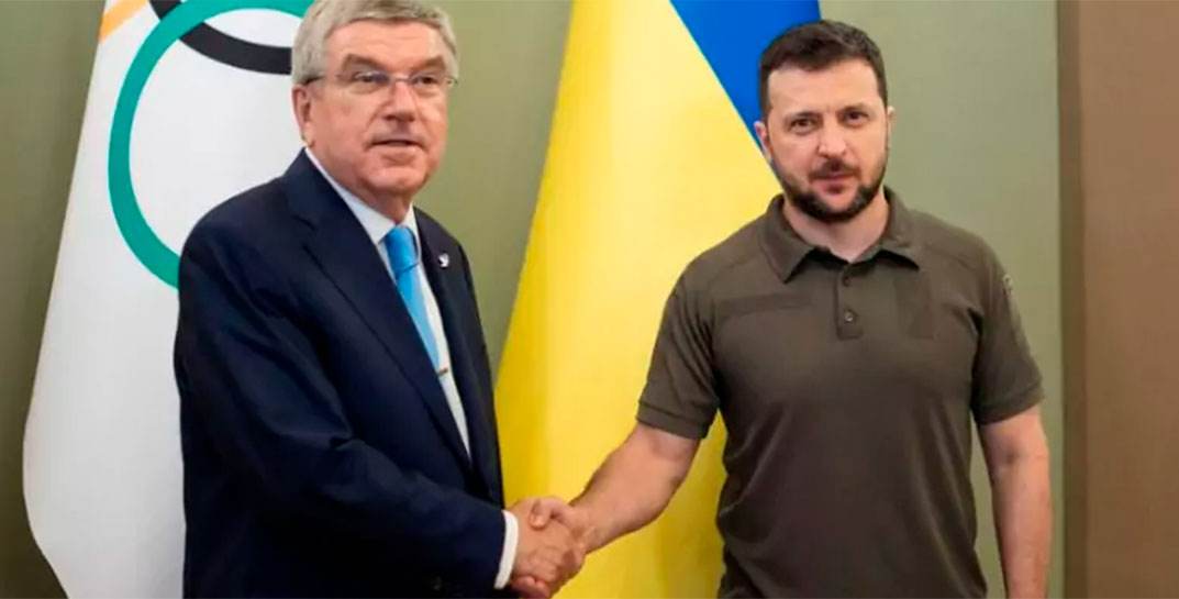 Глава МОК ответил отказом на приглашение Украины посетить зону боевых действий
