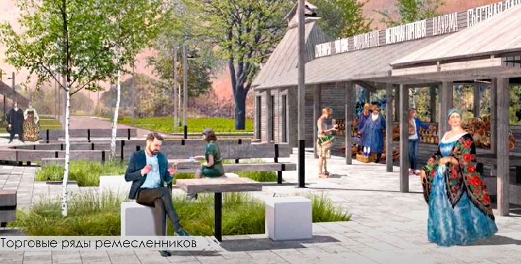 Пристань с рестораном, пешеходный мост и аквапарк с игровым центром. В Могилеве планируют построить городской парк «Исток»