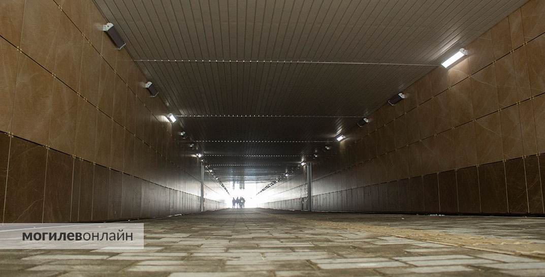 В Могилеве начал функционировать новый важный объект: подземный переход в микрорайоне «Спутник-2», соединивший улицы Строителей и Пысина
