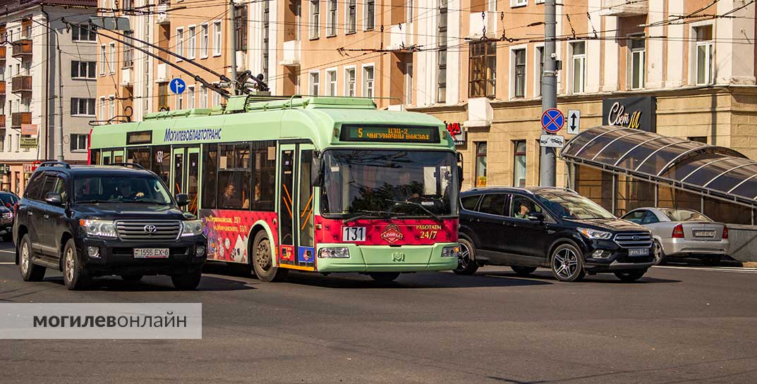 Как изменятся маршруты троллейбусов в Могилеве на время ремонта улицы Комсомольской?