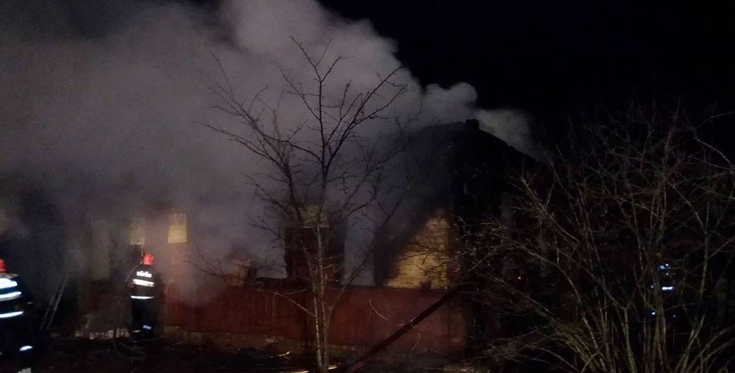 Два человека сгорели в жилом доме в Горецком районе