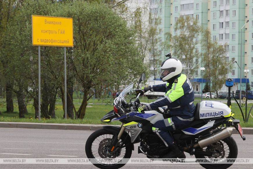 Мотопатрули ГАИ в Могилеве