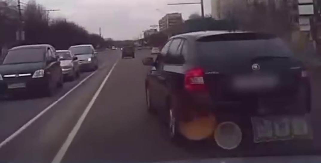 Могилевские гаишники по видео наказали 76-летнего водителя, который создал аварийную обстановку на дороге