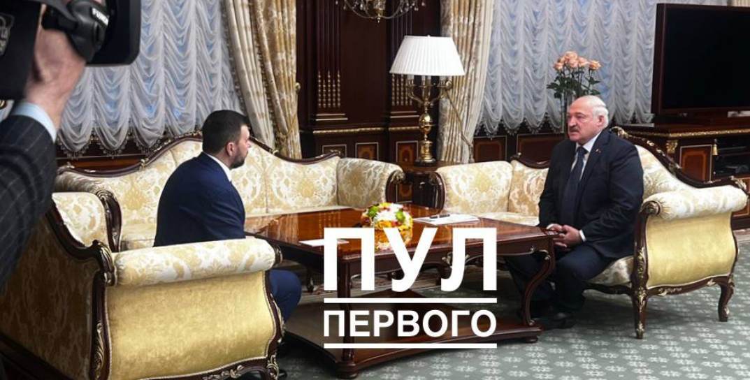 Лукашенко встретился с главой ДНР Денисом Пушилиным и предложил помощь в восстановлении Донецка