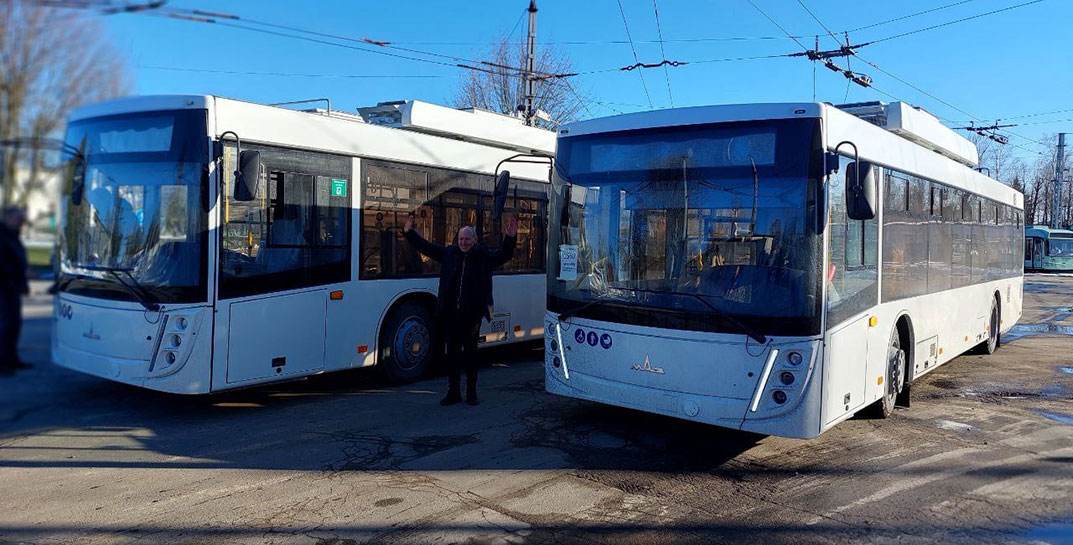 Новый троллейбусный маршрут в Спутнике и Казимировке с новыми троллейбусами на автономном ходу запустят уже в мае