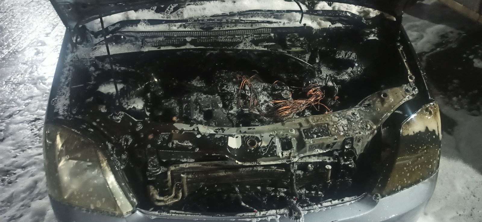 За последние сутки в Могилеве сгорело два автомобиля