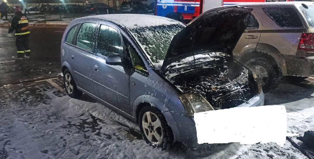 За последние сутки в Могилеве сгорело два автомобиля