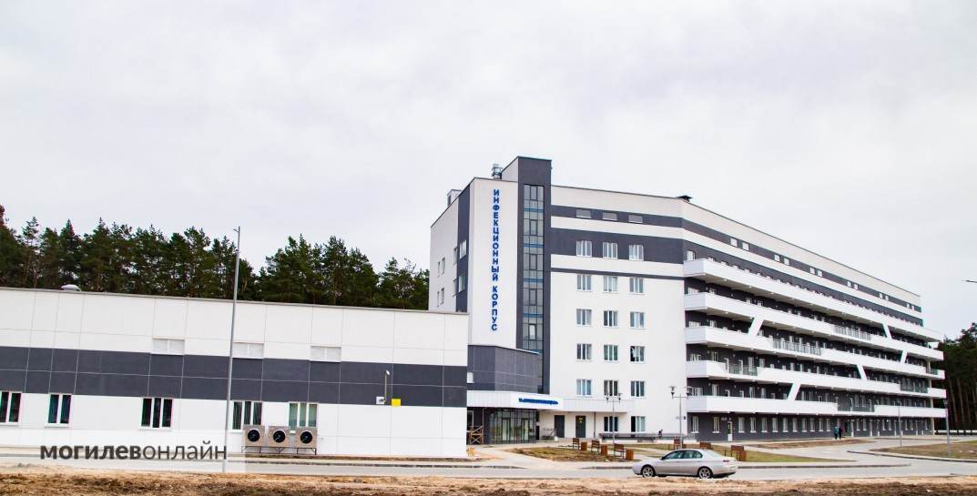 В Могилеве открылся новый инфекционный корпус при больнице № 1. Посмотрели, как он выглядит