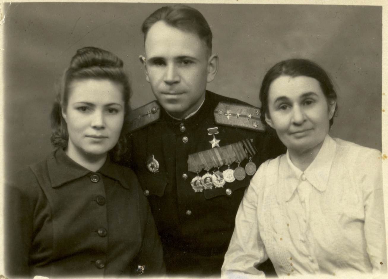 Борис Ковзан с семьей