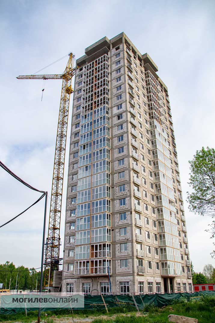 22-этажная высотка в ЖК «Ориентир» в Могилеве