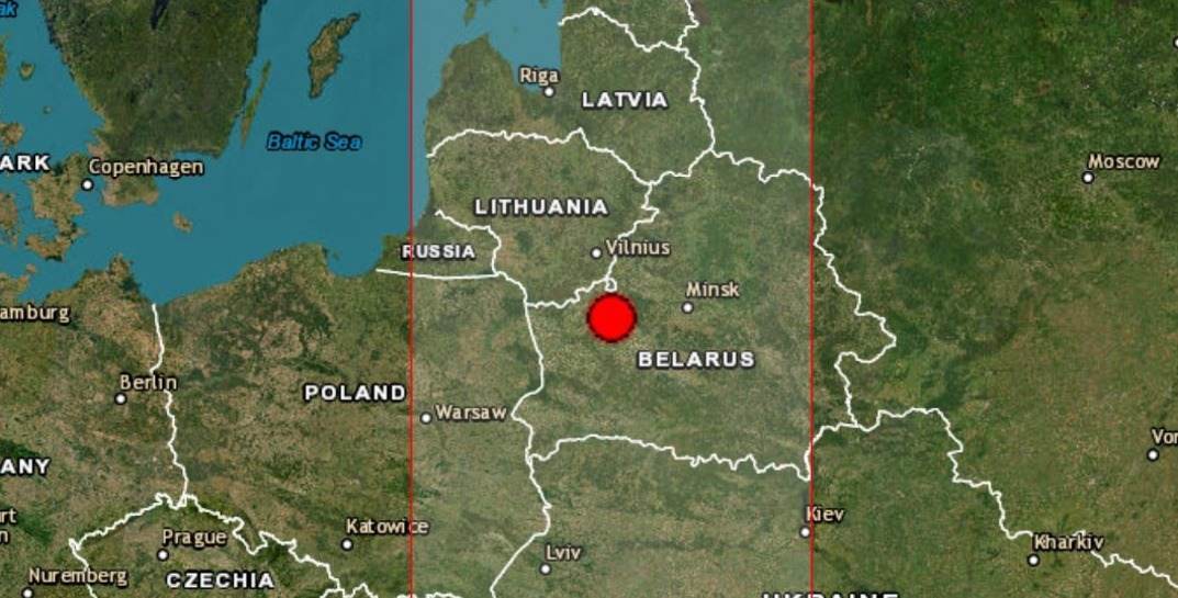 В Беларуси произошло землетрясение магнитудой 4,2 единицы