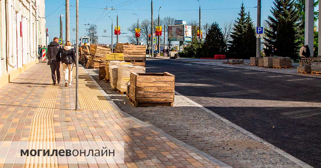 Откроют ли Комсомольскую улицу к 9 мая? Посмотрите, на какой стадии работы находятся прямо сейчас