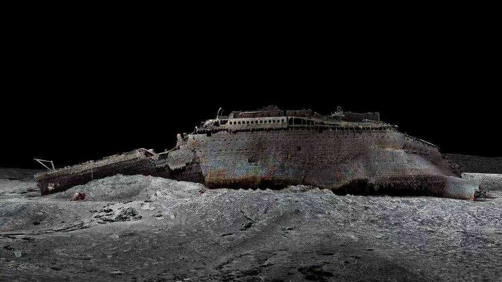 Впервые с крушения «Титаник» отсканировали полностью в 3D-формате. Посмотрите на эти фото