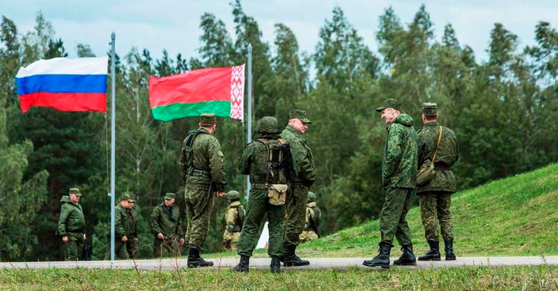 Минобороны сообщило, что в Беларусь продолжает прибывать личный состав и военная техника российской армии