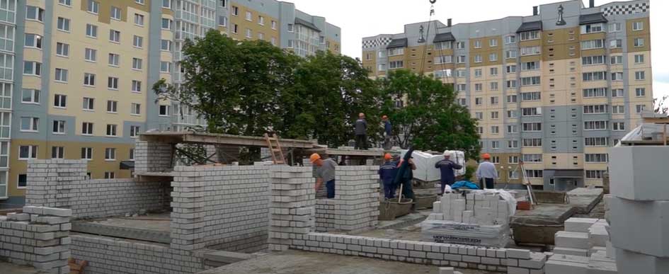 Строительство детского сада в микрорайоне Стасова-Гришина в Могилеве