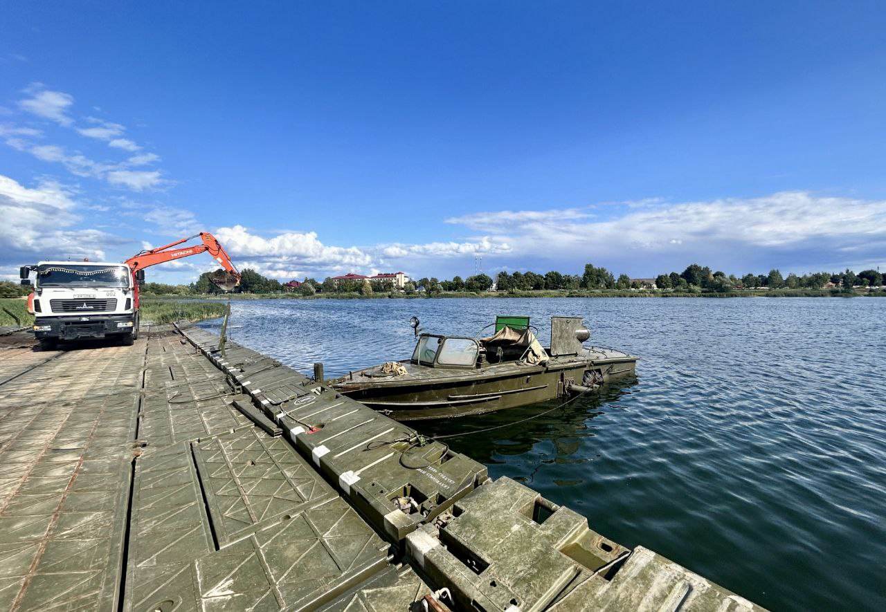 Очистка Святого озера в Могилеве