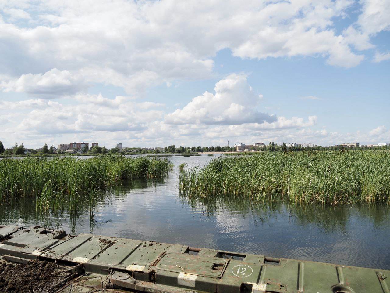Очистка Святого озера в Могилеве