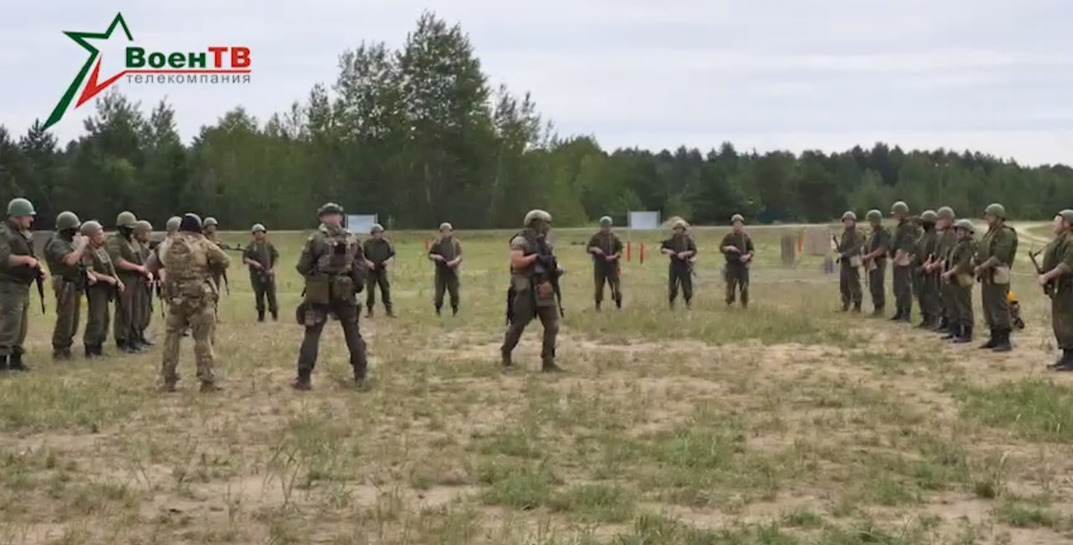 Бойцы «Вагнера» тренируют войска территориальной обороны под Осиповичами