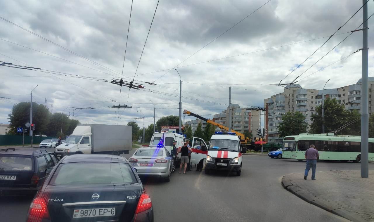 Авария на перекрестке по Габровской