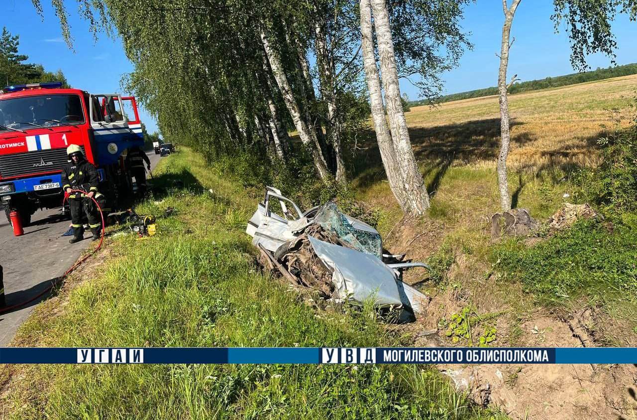 ДТП возле Липовки Хотимский район